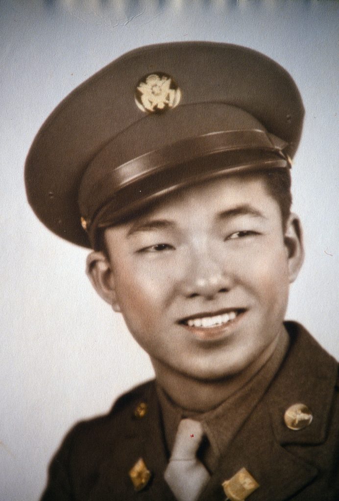 a photo of Henry Ong Jr. in his Army uniform